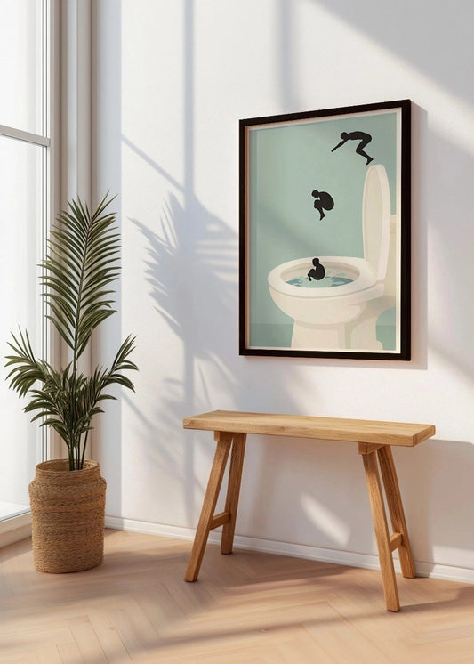 Cuadro WC Piscina