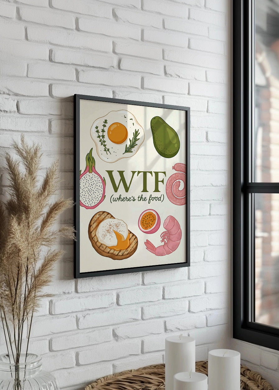 Cuadro WFT - Where is the food