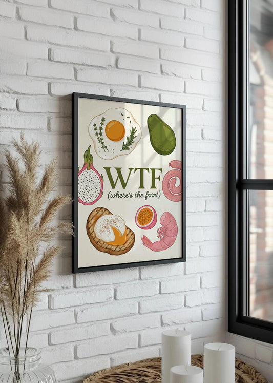Cuadro WFT - Where is the food