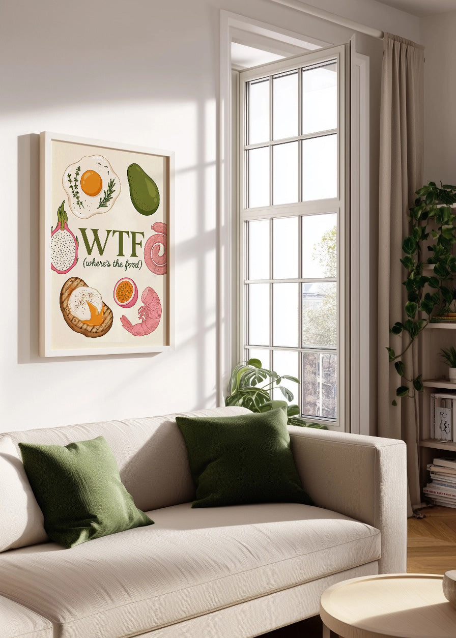 Cuadro WFT - Where is the food
