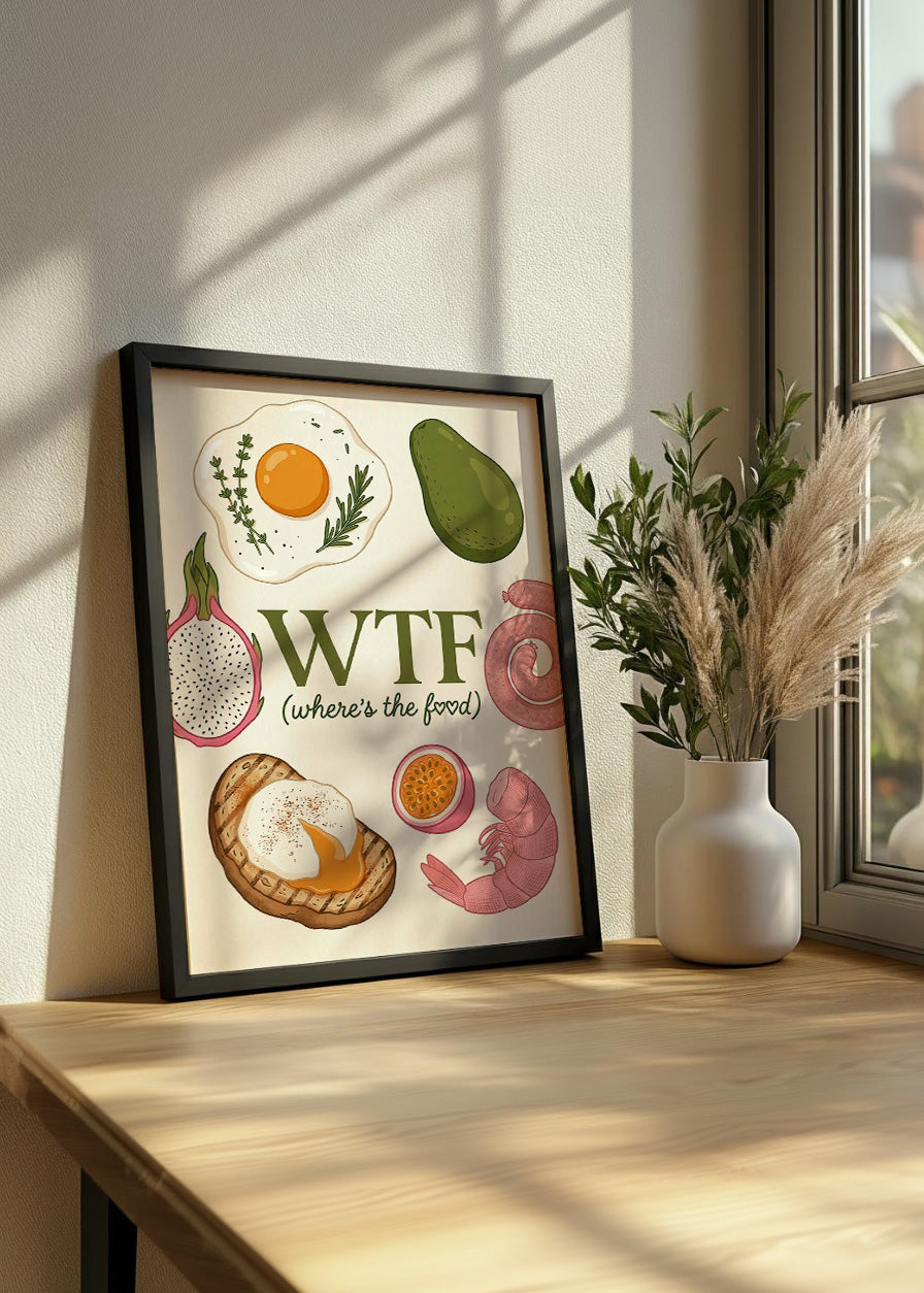 Cuadro WFT - Where is the food