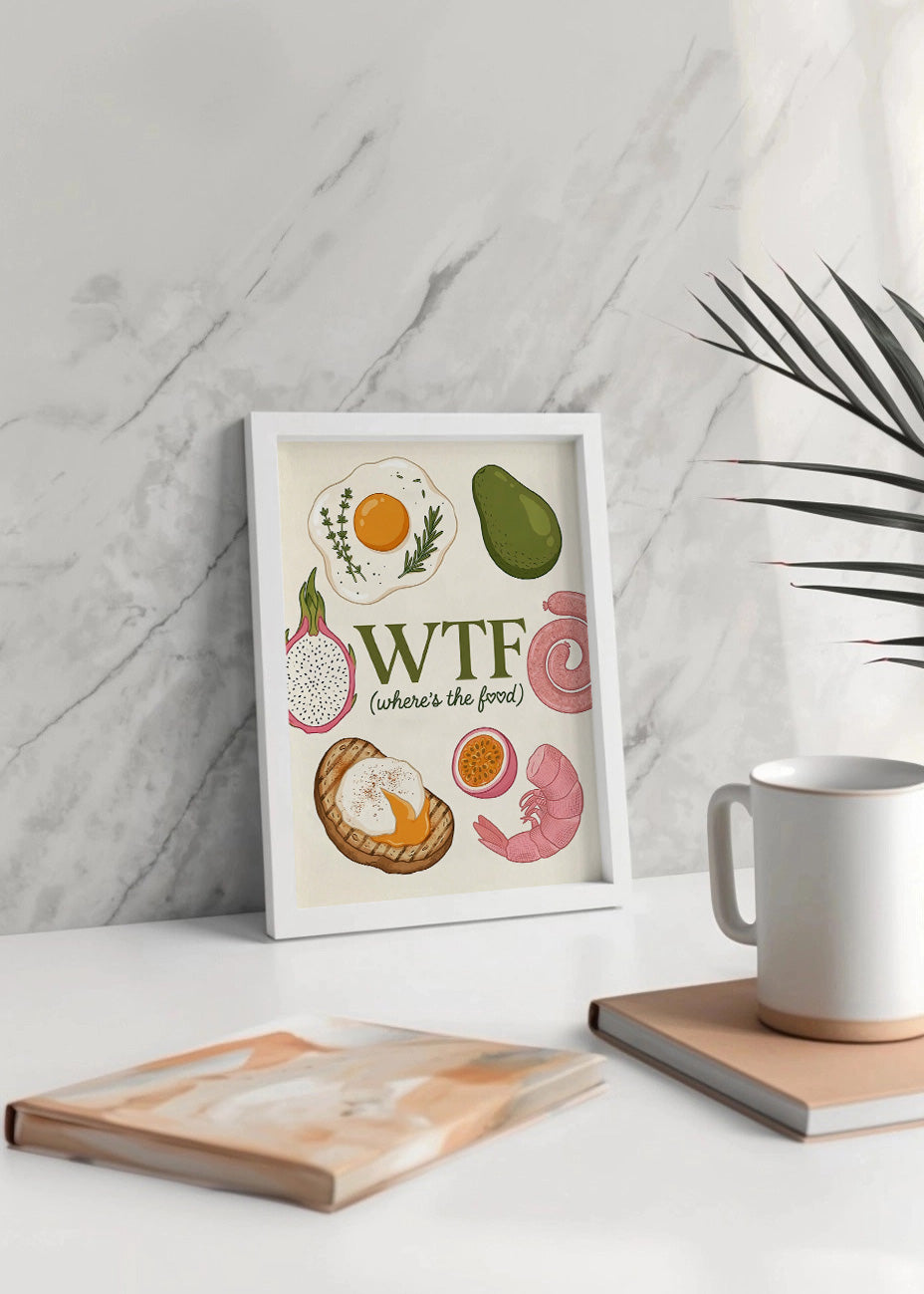 Cuadro WFT - Where is the food