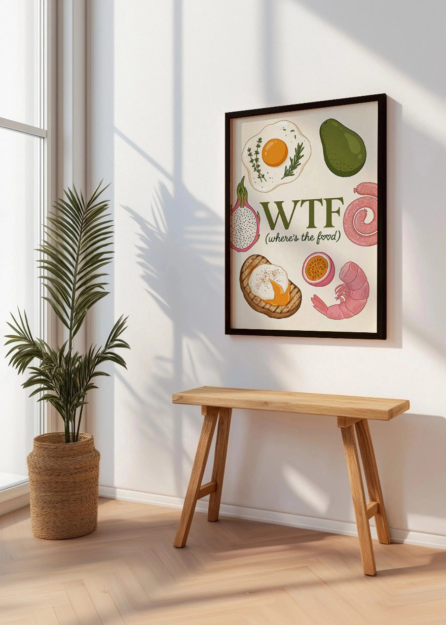 Cuadro WFT - Where is the food