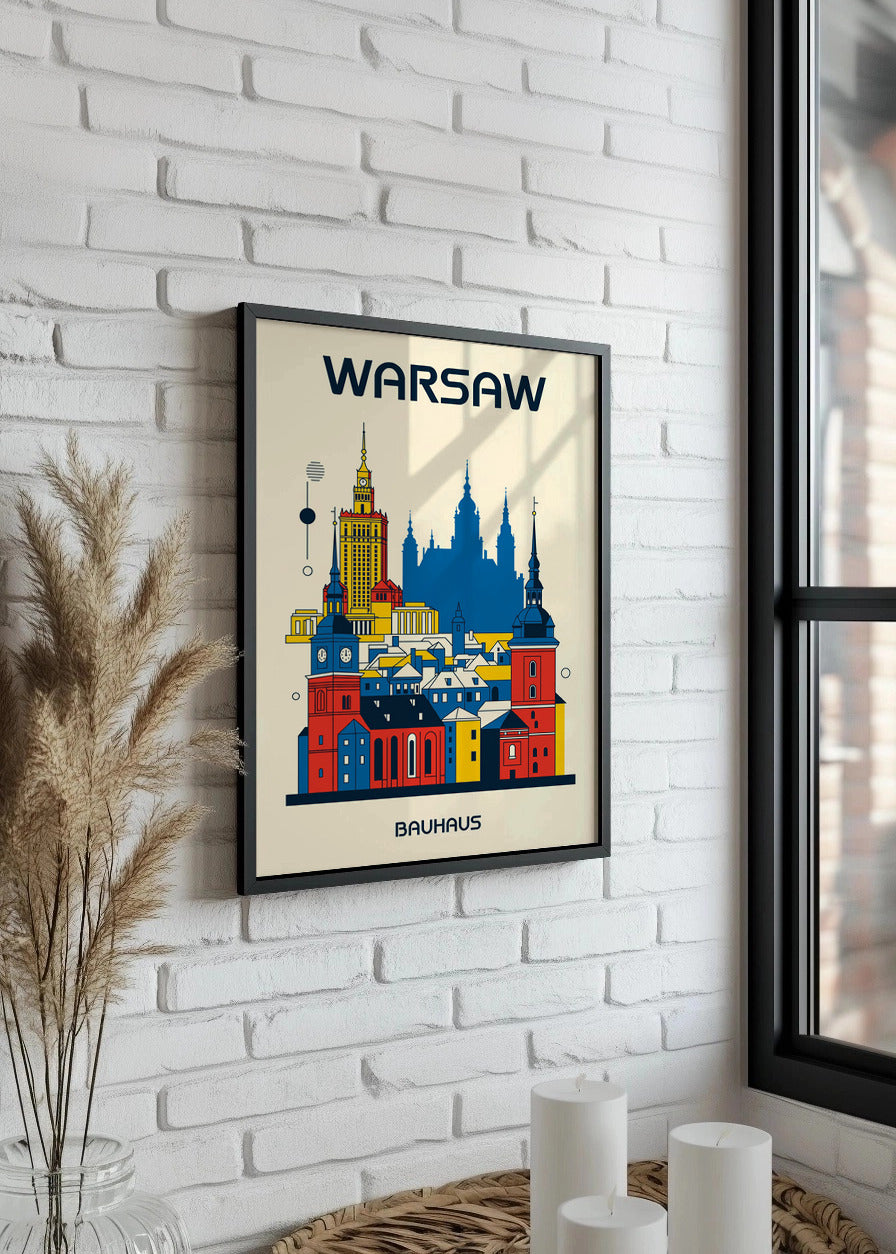 Cuadro Warsaw  Poster Bauhaus
