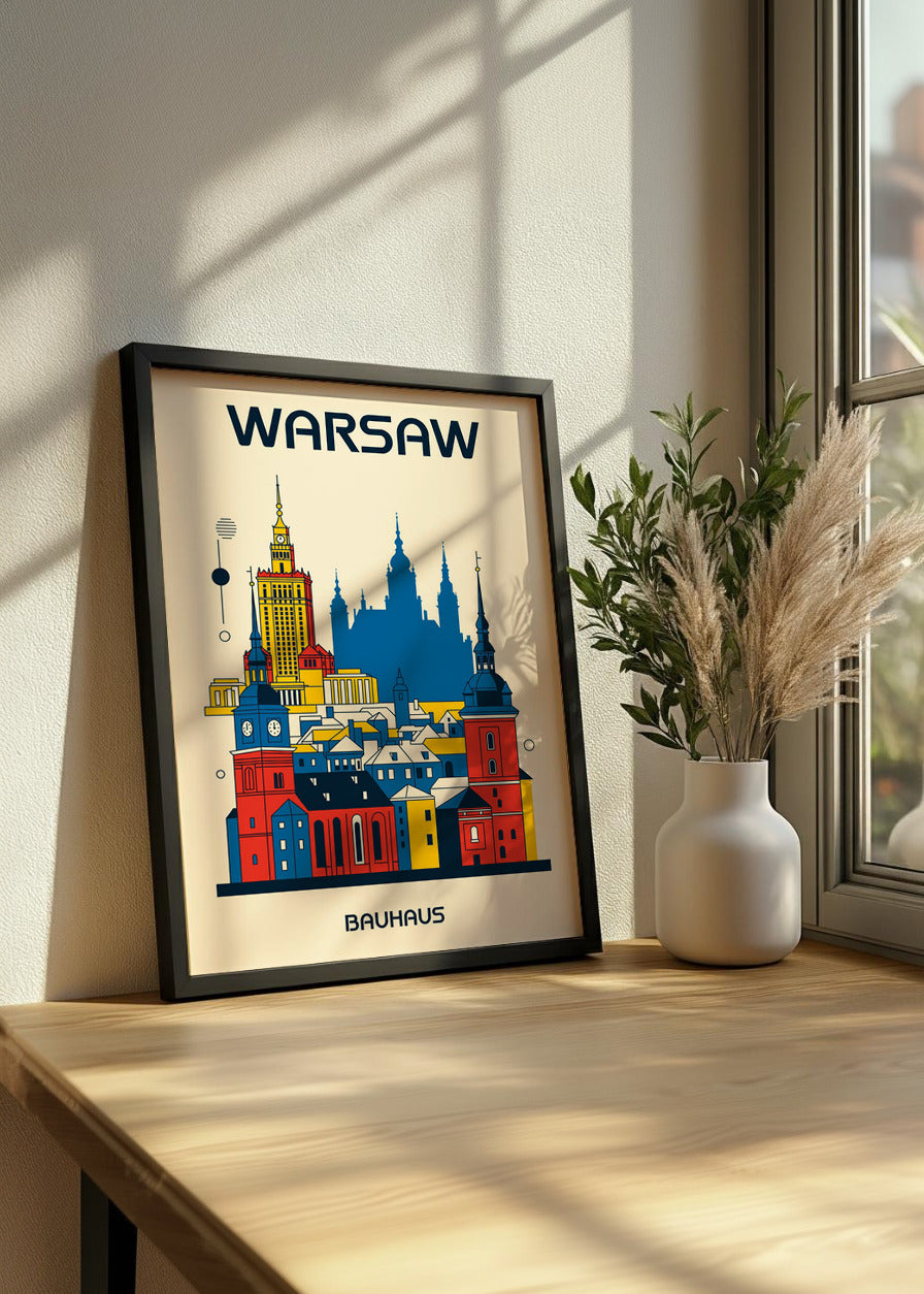 Cuadro Warsaw  Poster Bauhaus