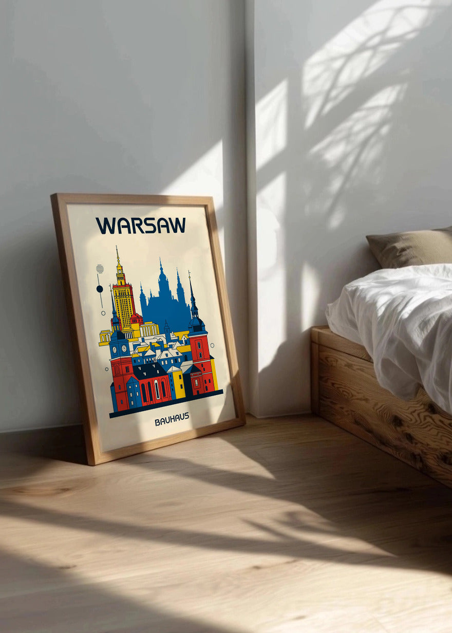 Cuadro Warsaw  Poster Bauhaus