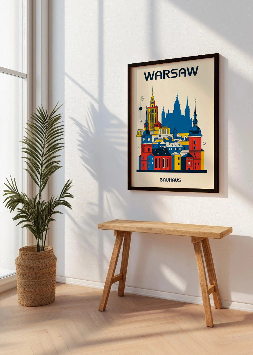 Cuadro Warsaw  Poster Bauhaus