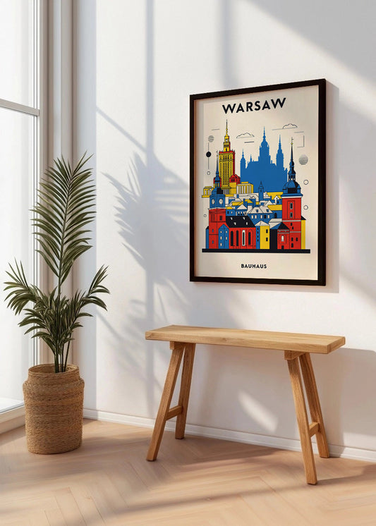 Cuadro Warsaw  Poster Bauhaus
