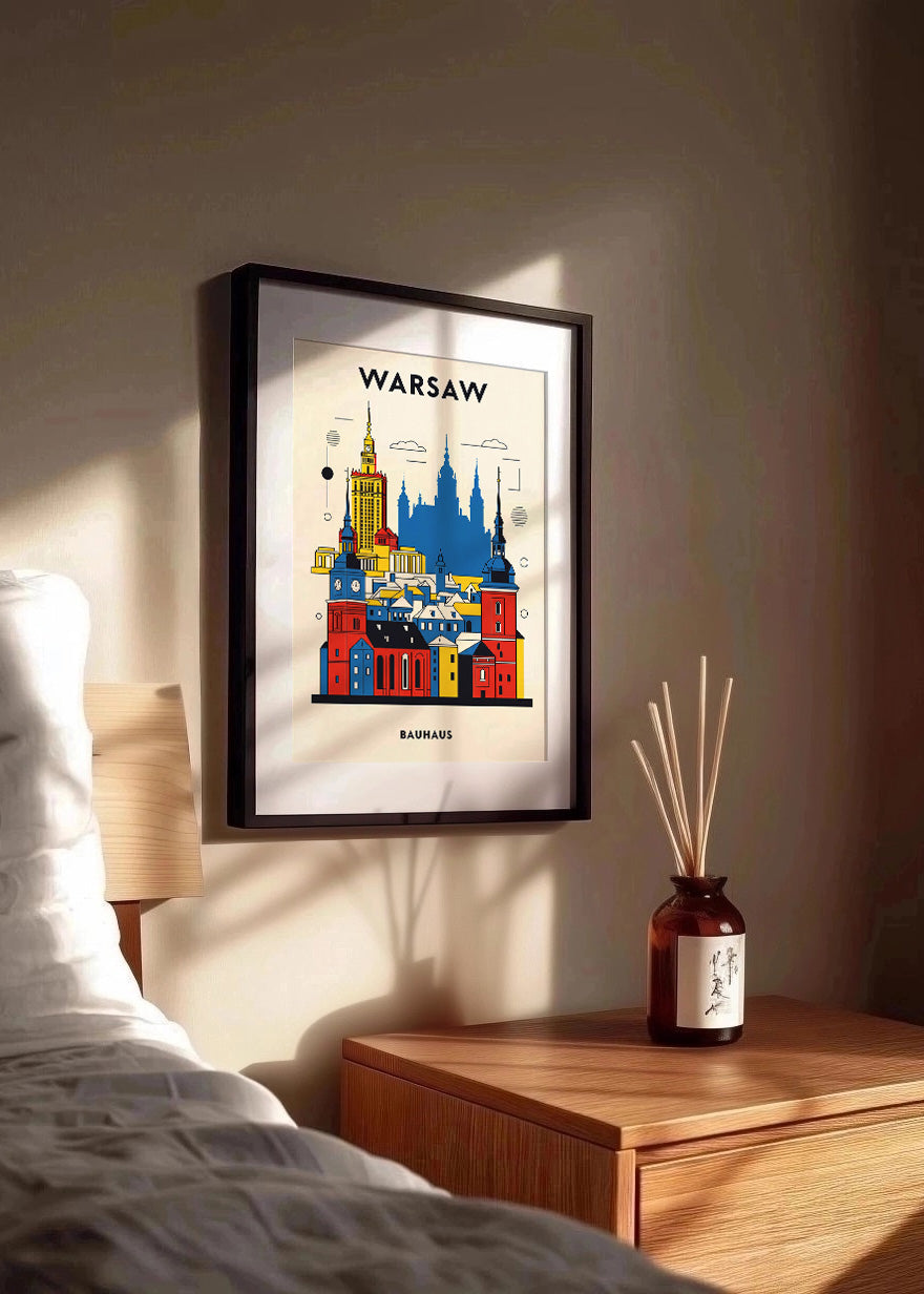 Cuadro Warsaw  Poster Bauhaus