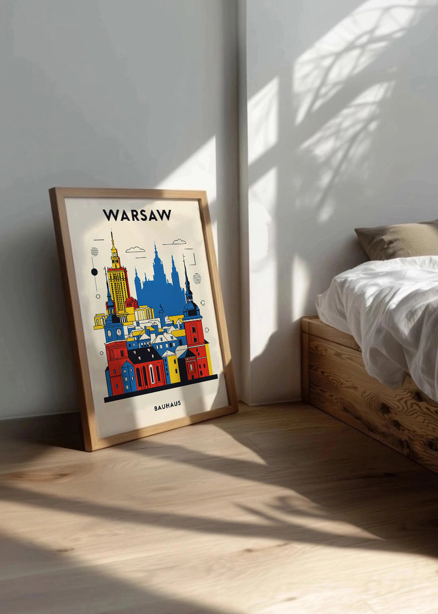 Cuadro Warsaw  Poster Bauhaus