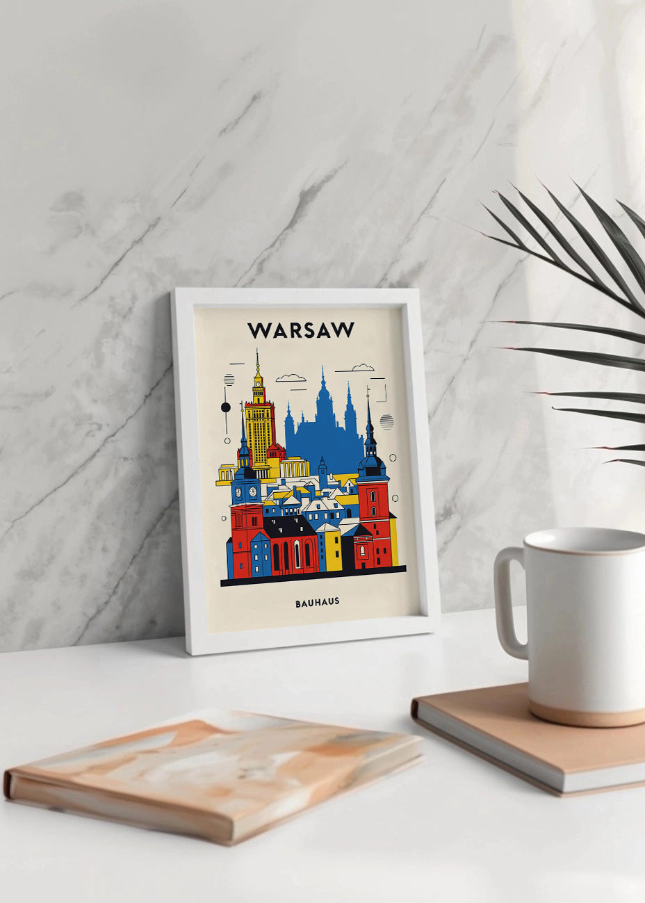 Cuadro Warsaw  Poster Bauhaus