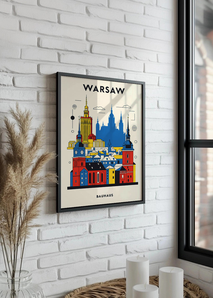Cuadro Warsaw  Poster Bauhaus