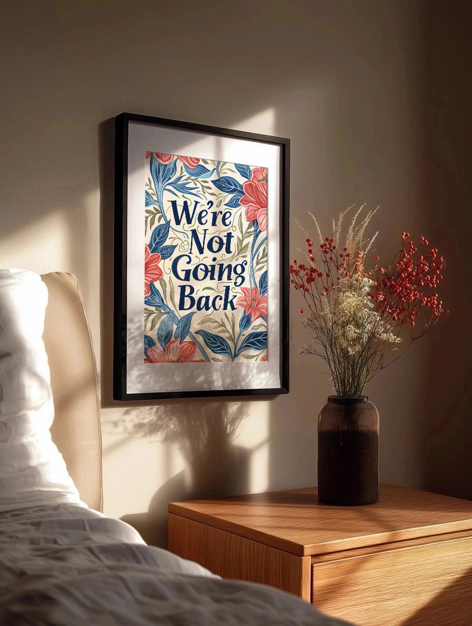 Cuadro ​We are not going back