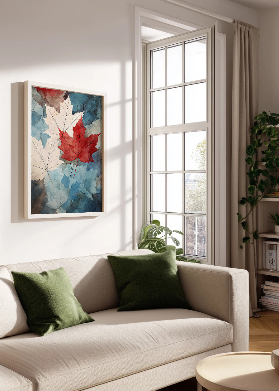 Cuadro ​Winter Leaves