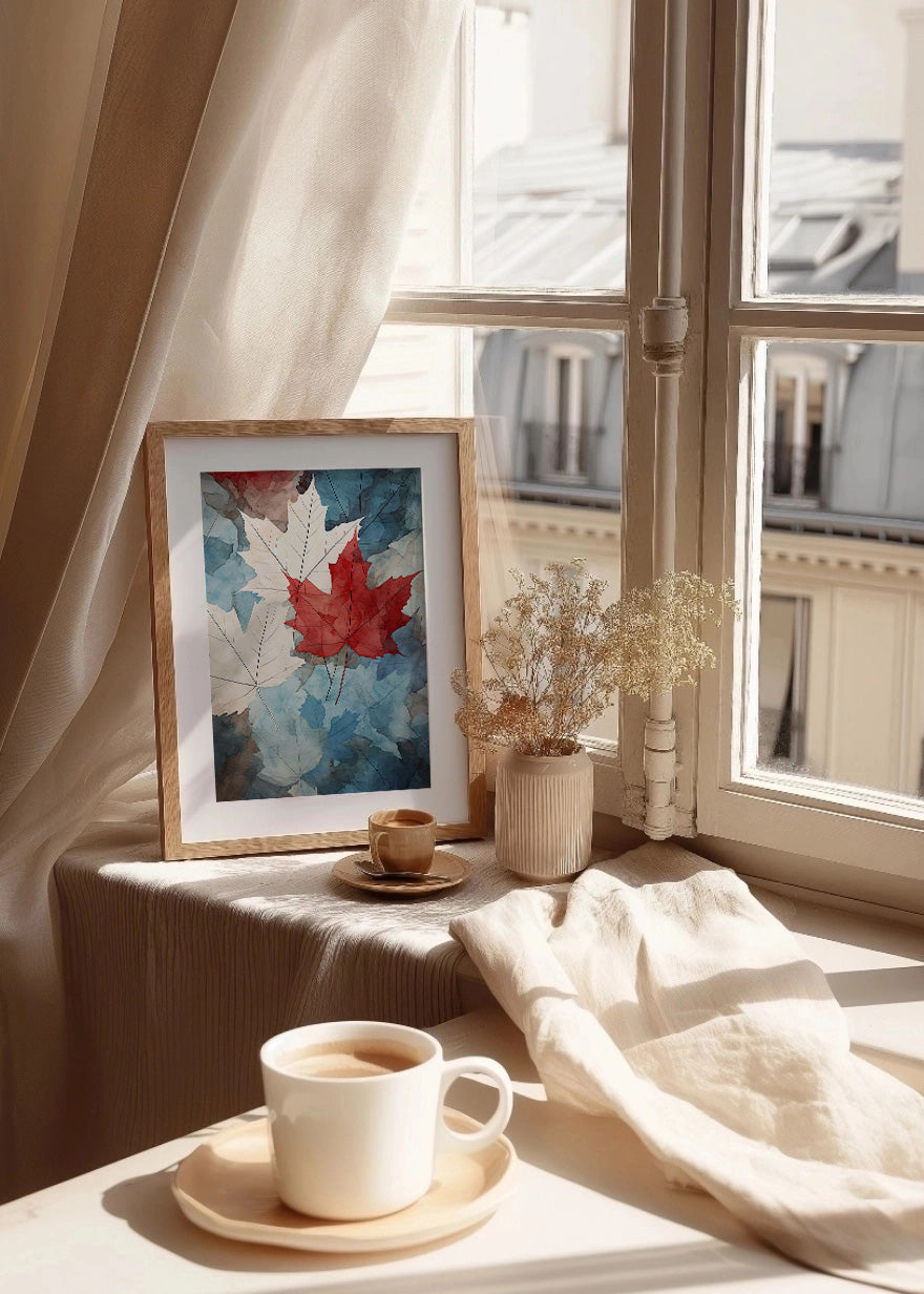 Cuadro ​Winter Leaves