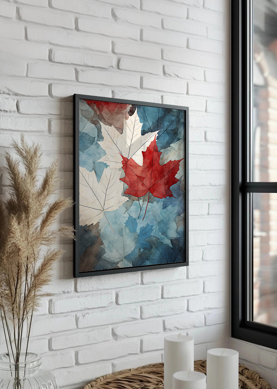 Cuadro ​Winter Leaves