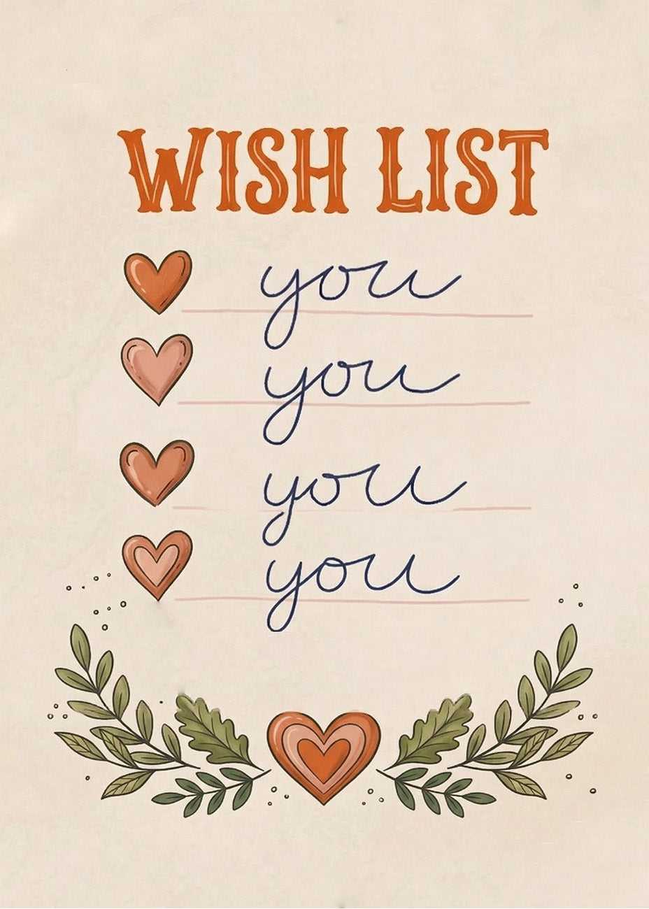 Cuadro Wish list you