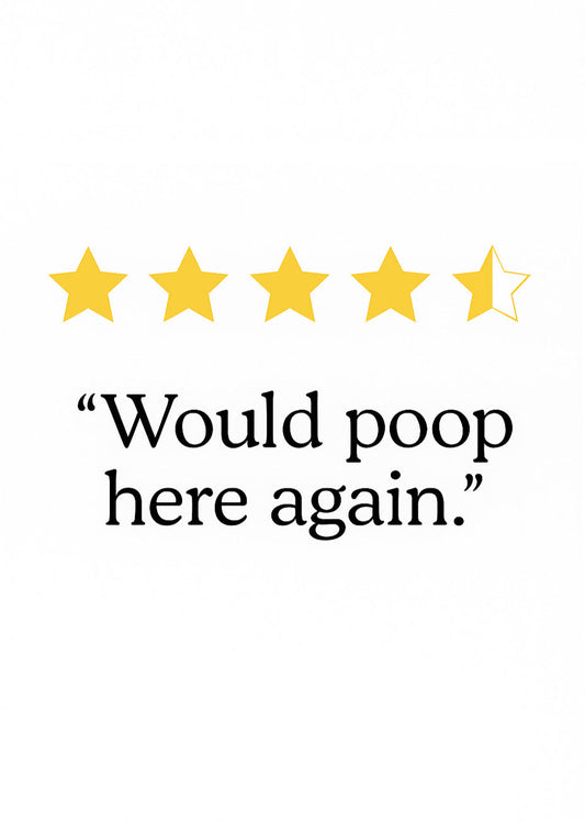 Cuadro Would poop here again