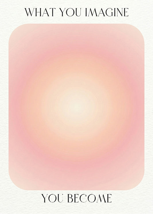 Cuadro You Become - Aura poster