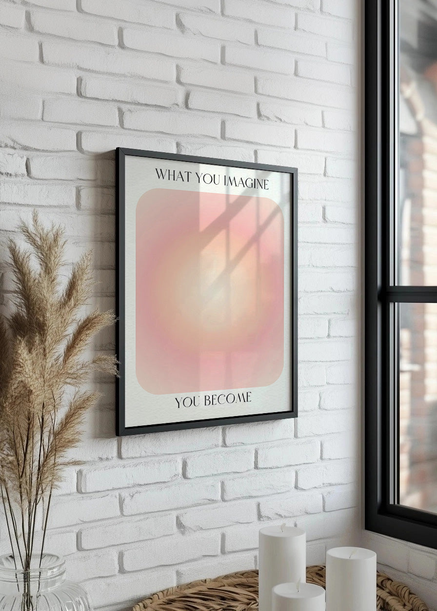 Cuadro You Become - Aura poster