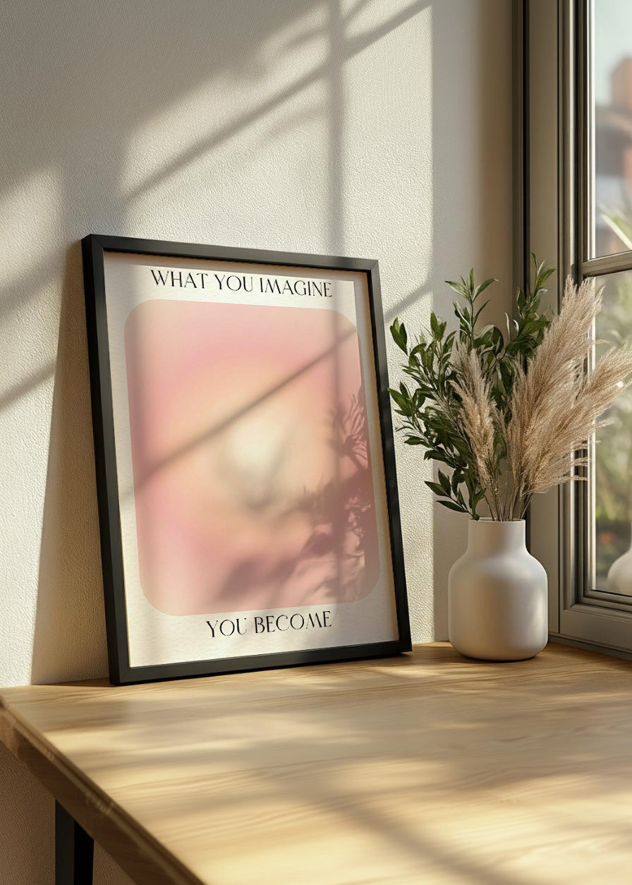 Cuadro You Become - Aura poster