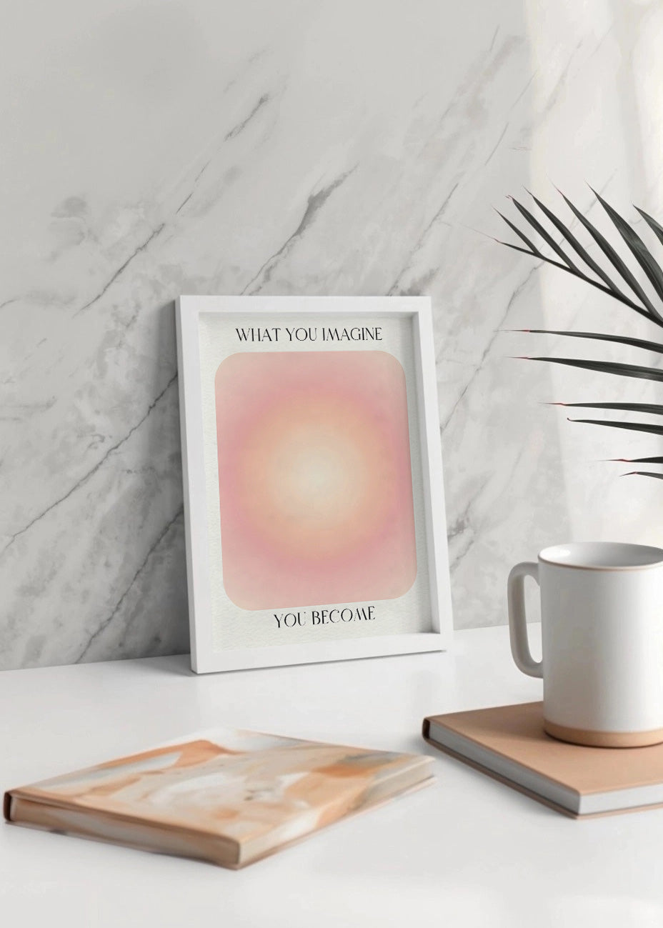 Cuadro You Become - Aura poster