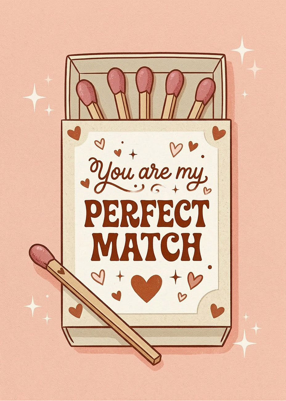 Cuadro You are my perfect match