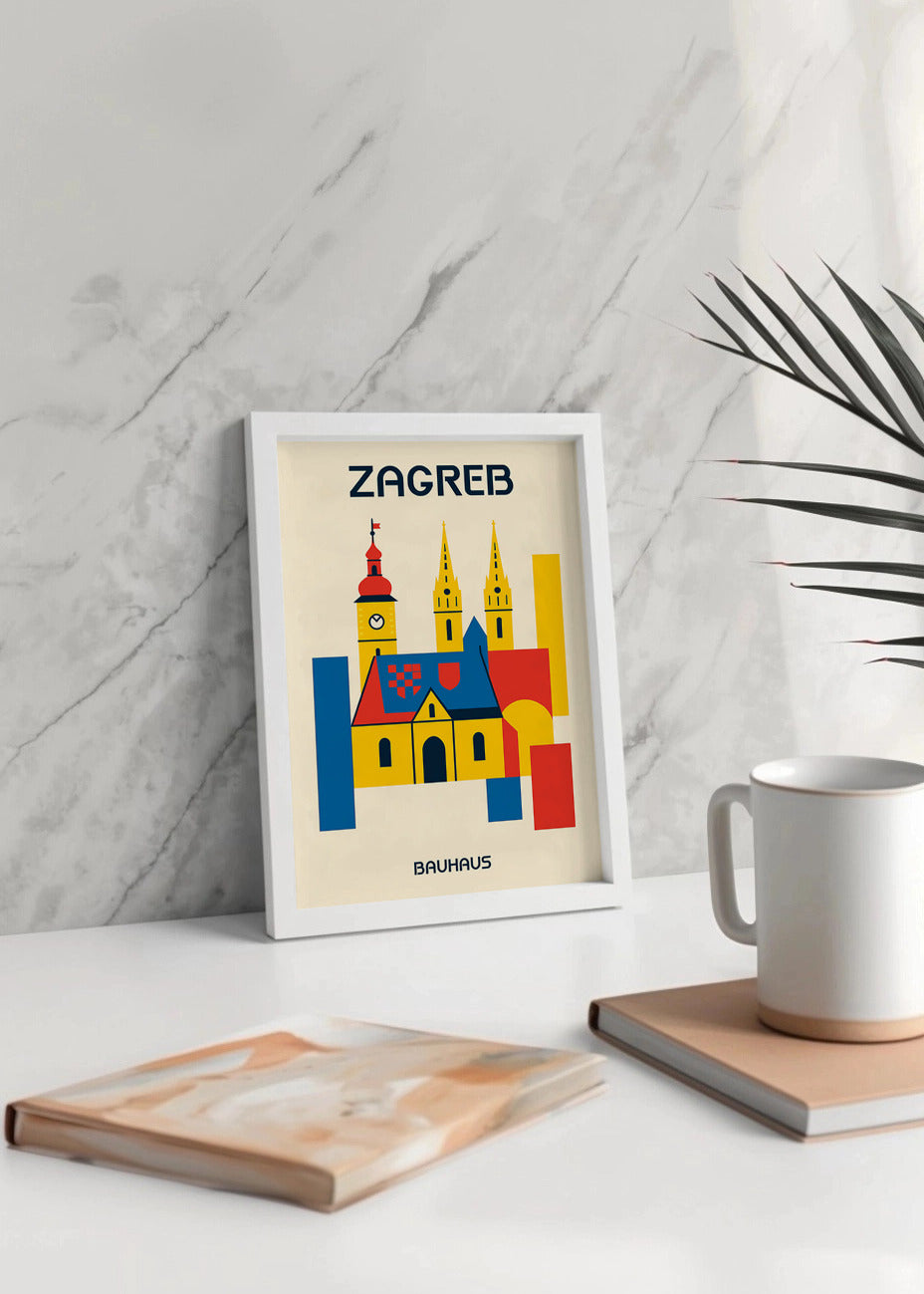 Cuadro Zagreb Poster Bauhaus