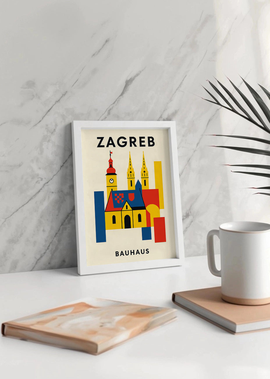 Cuadro Zagreb Poster Bauhaus