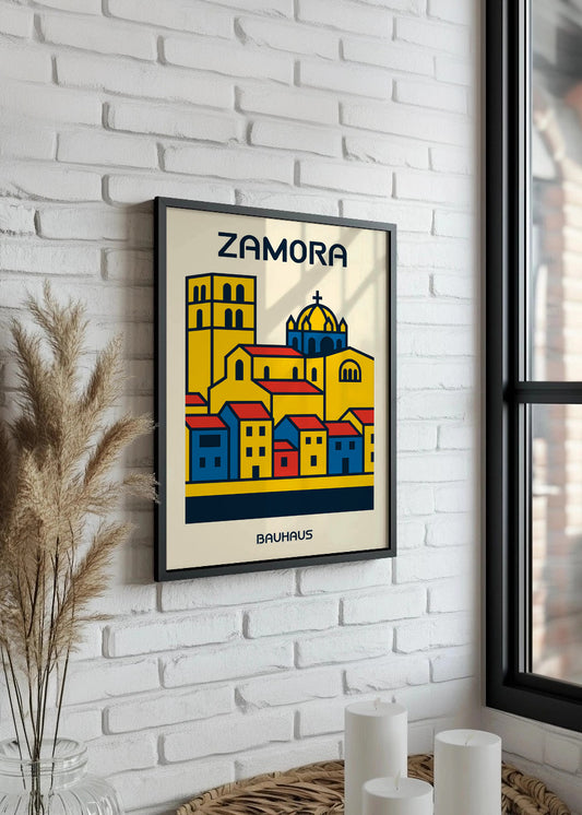 Cuadro Zamora Poster Bauhaus
