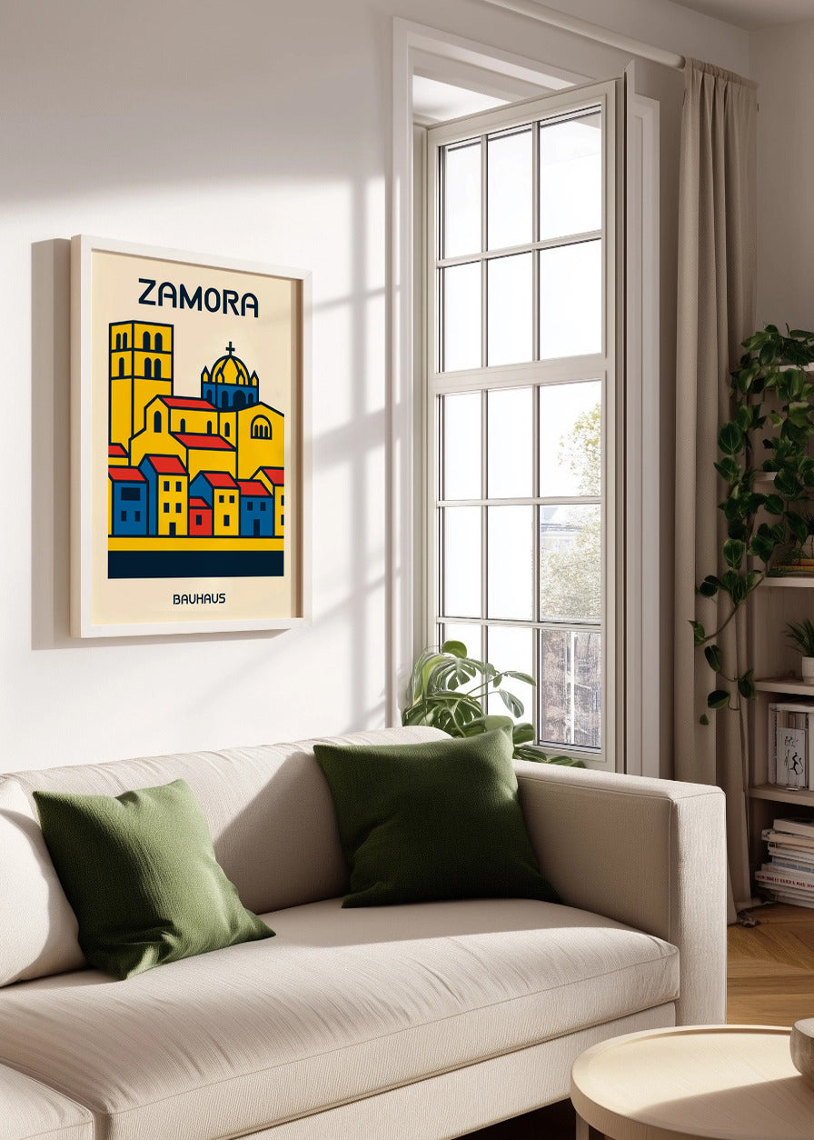 Cuadro Zamora Poster Bauhaus