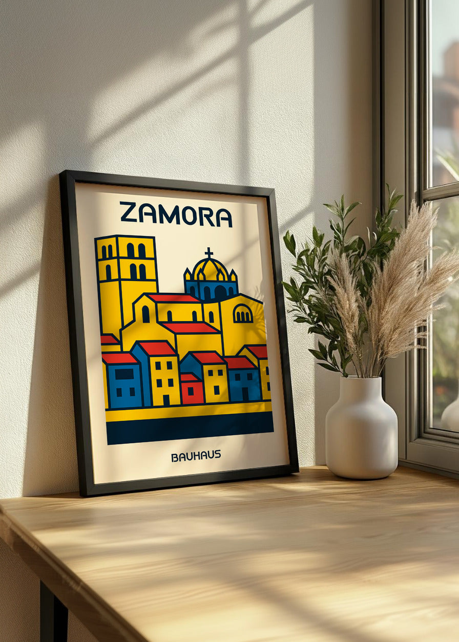 Cuadro Zamora Poster Bauhaus