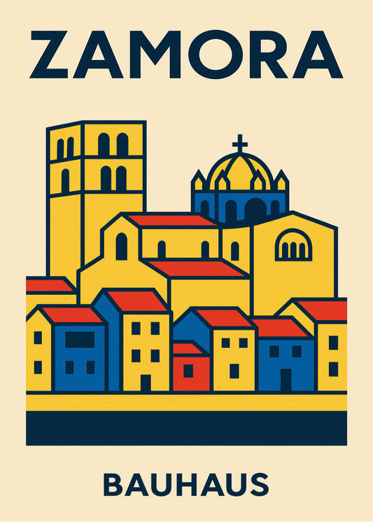 Cuadro Zamora Poster Bauhaus