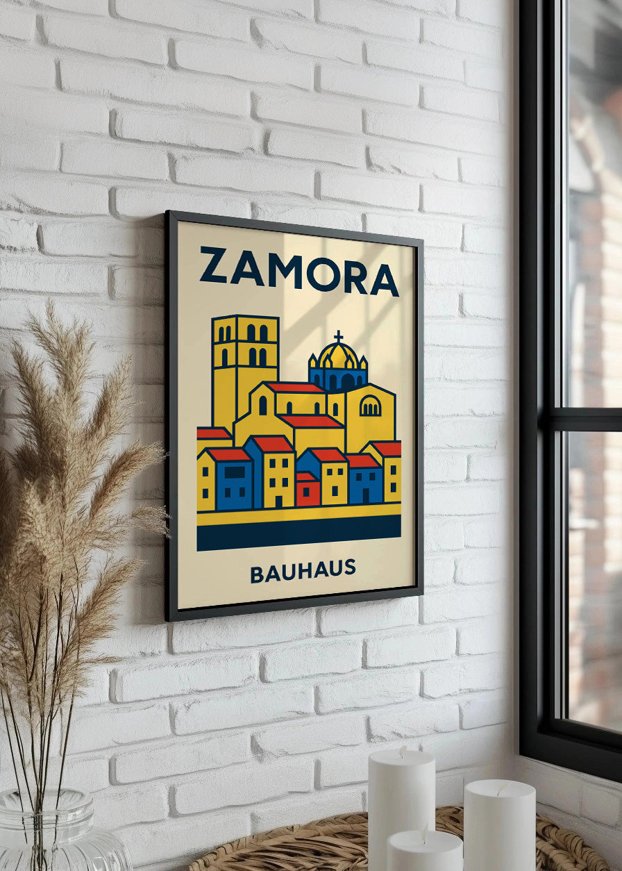 Cuadro Zamora Poster Bauhaus