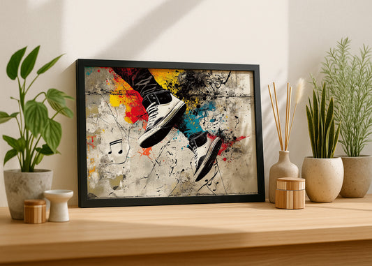 Cuadro ​Zapatillas - Urban concret