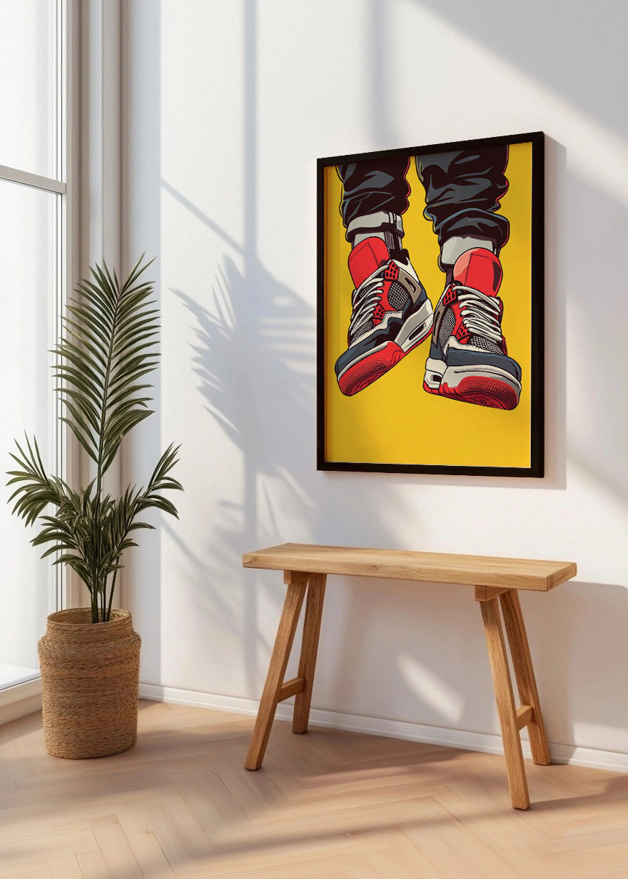 Cuadro ​Zapatillas de baloncesto
