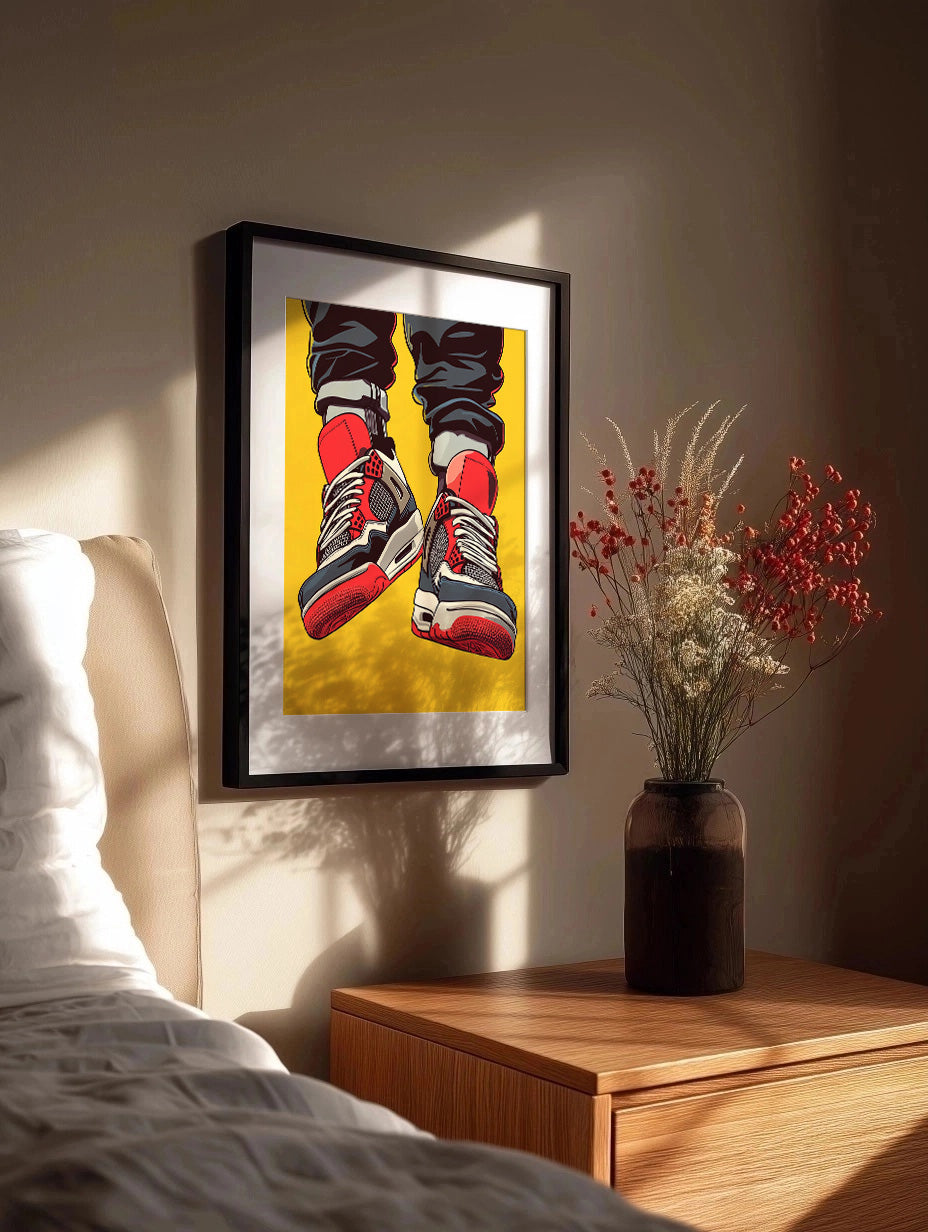 Cuadro ​Zapatillas de baloncesto