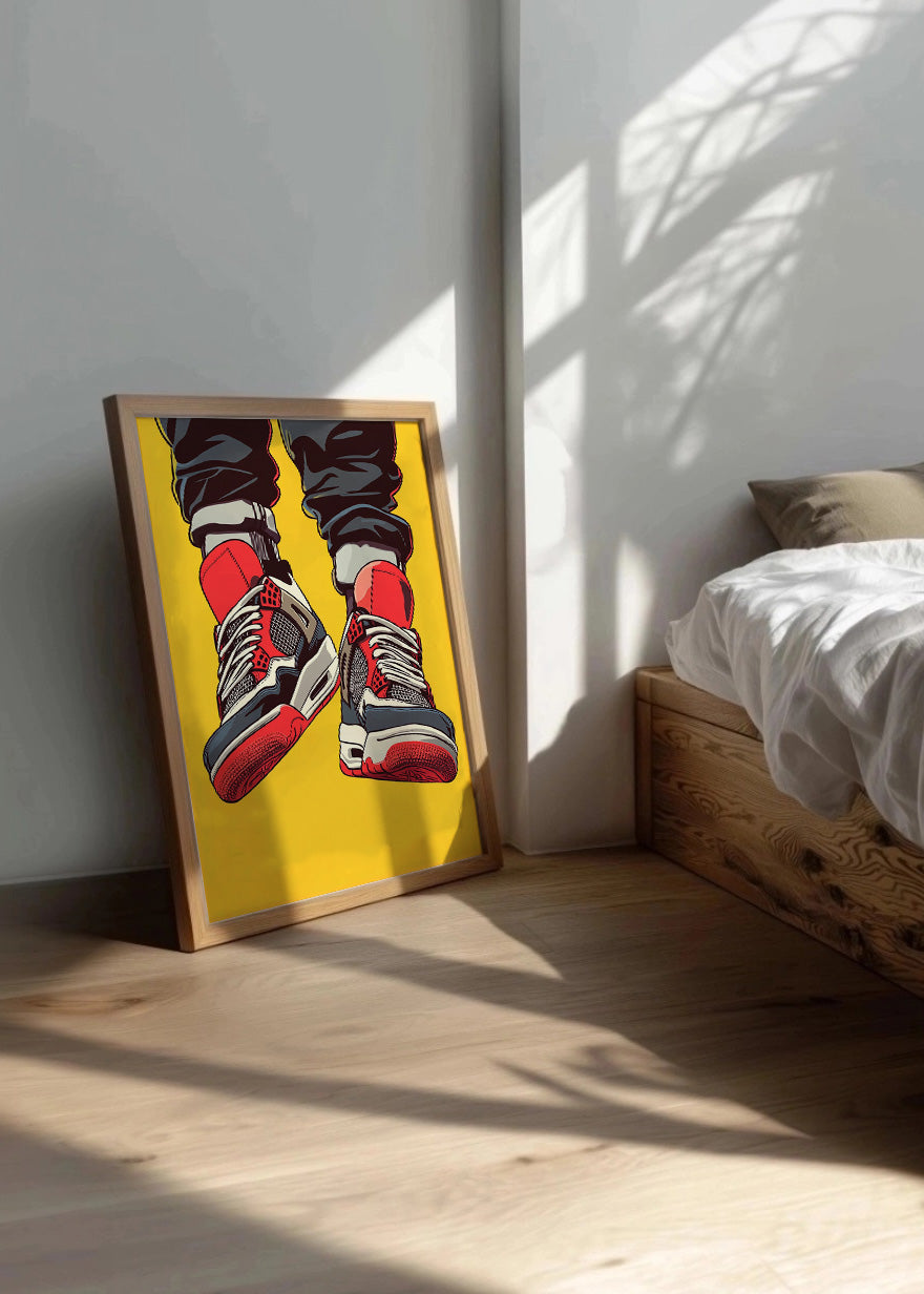 Cuadro ​Zapatillas de baloncesto