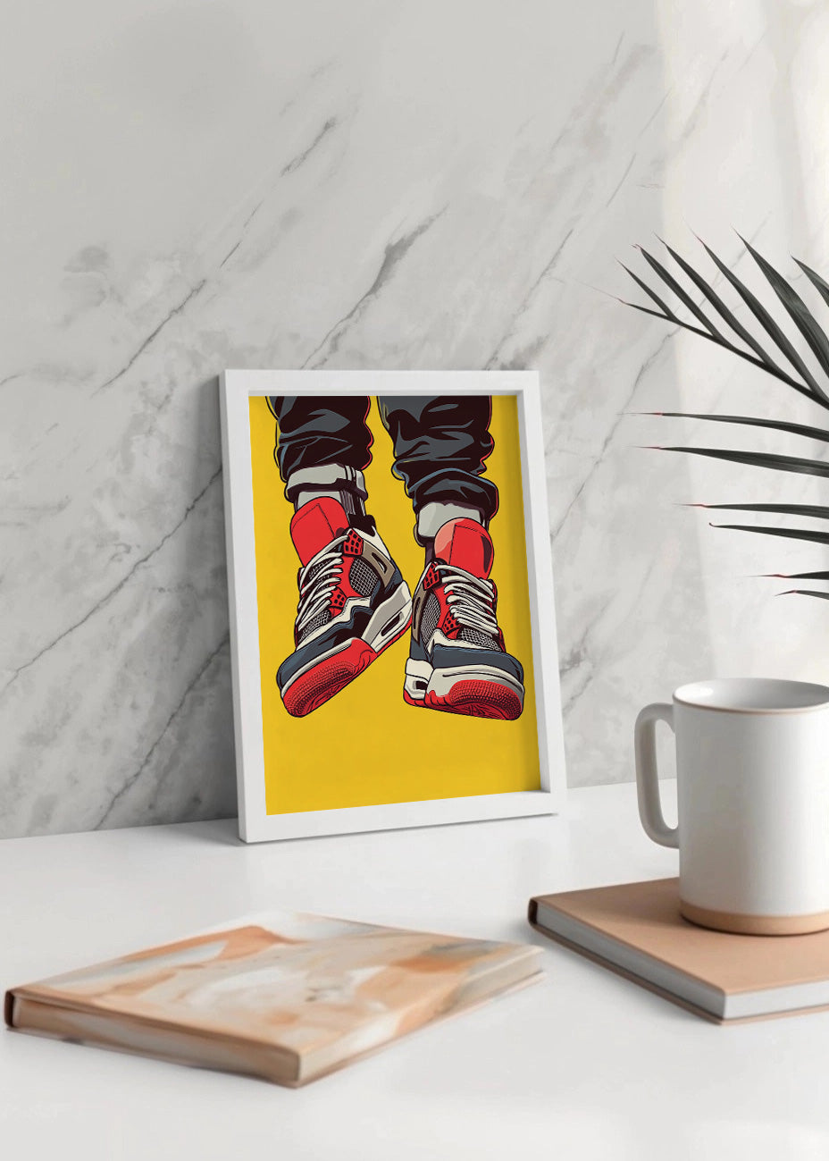 Cuadro ​Zapatillas de baloncesto