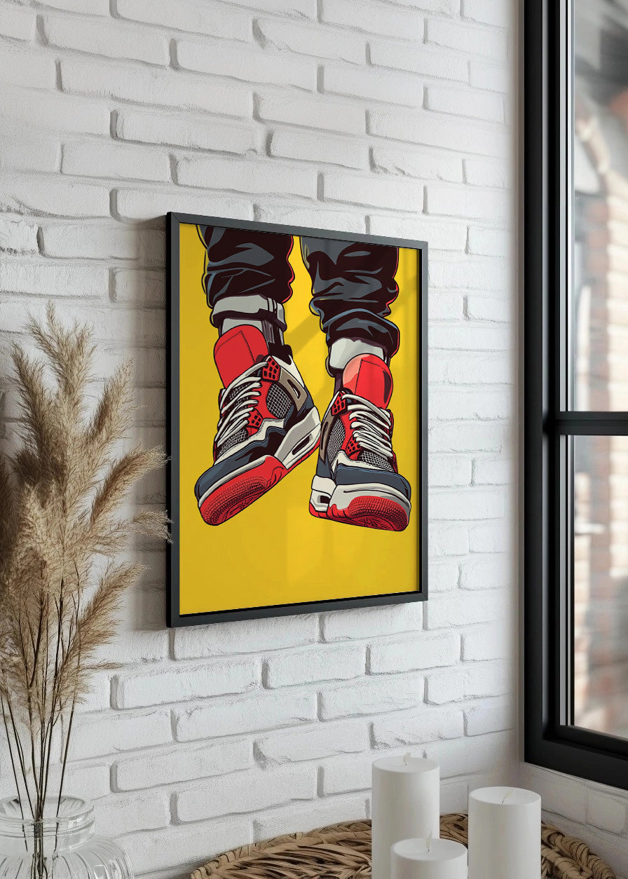 Cuadro ​Zapatillas de baloncesto