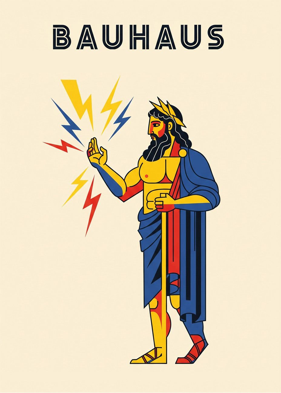 Cuadro Zeus Bauhaus