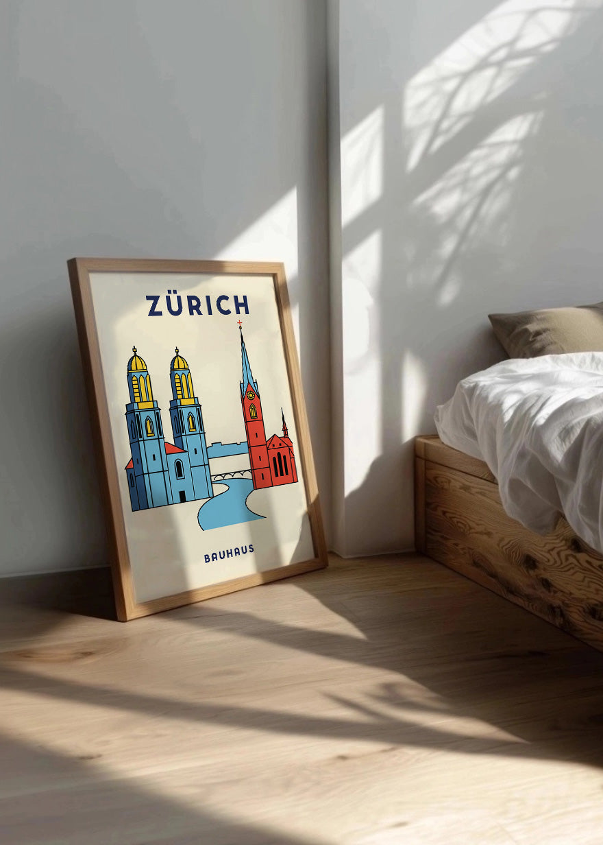 Cuadro Zurich Poster Bauhaus