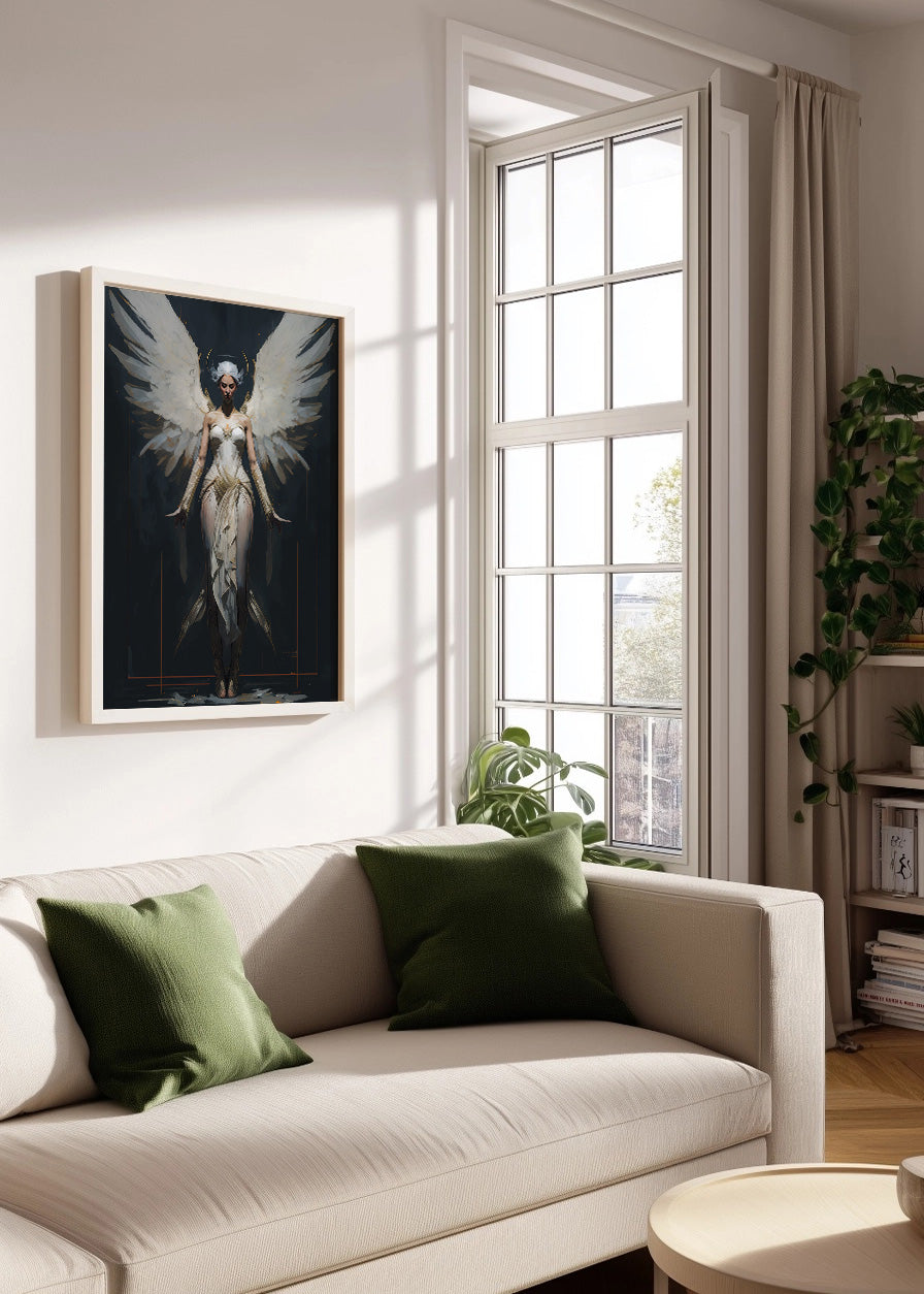 Cuadro ​Diva angelical femme fatale