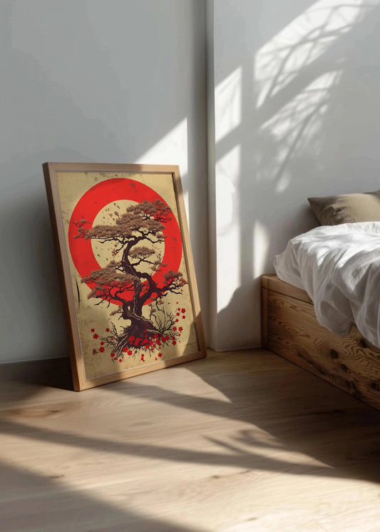 Cuadro ​Japanese tree