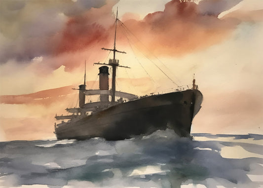 Barco navegando