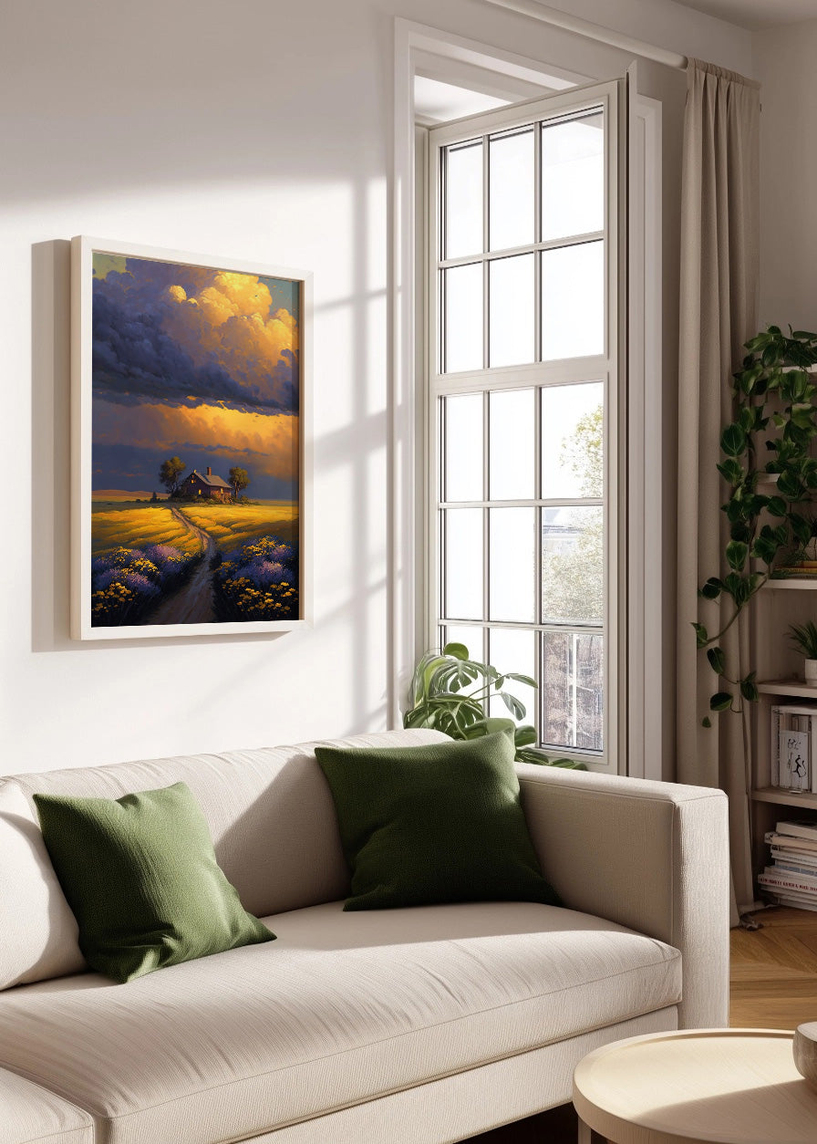 Cuadro ​Landscape - Casa de prado