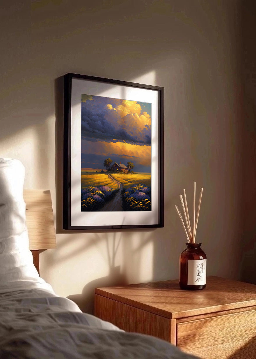 Cuadro ​Landscape - Casa de prado