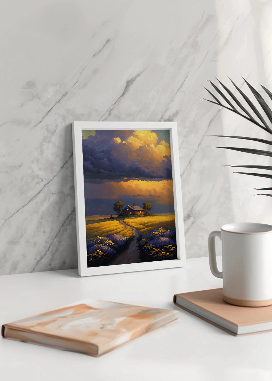 Cuadro ​Landscape - Casa de prado