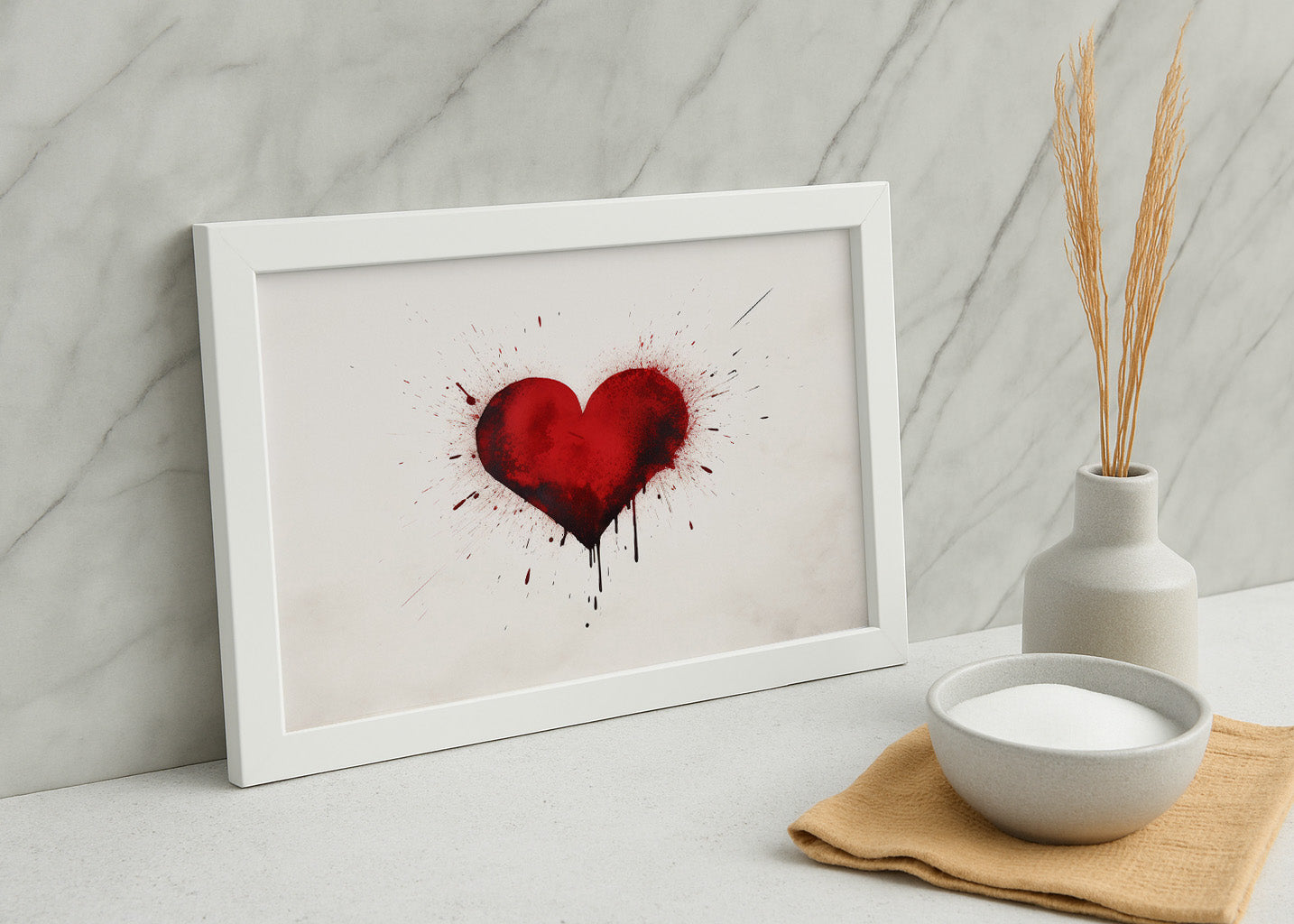 Cuadro ​Red heart