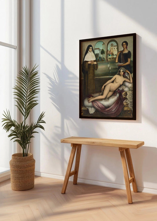 Cuadro Dos sendas (Julio Romero de Torres)